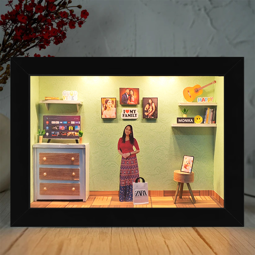 Beautiful Miniature Frame For Family / Birthday - Image 3